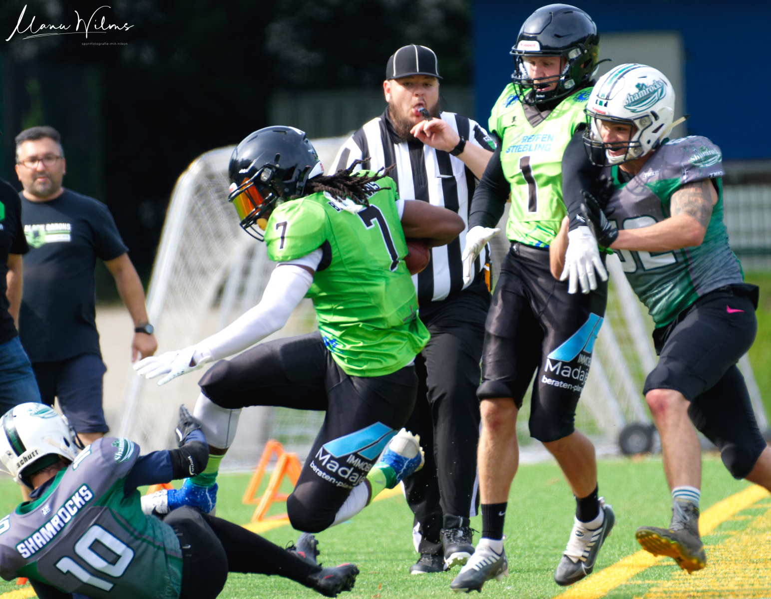 Black Barons vs. Mülheim Shamrocks Black Barons vs. Mülheim Shamrocks